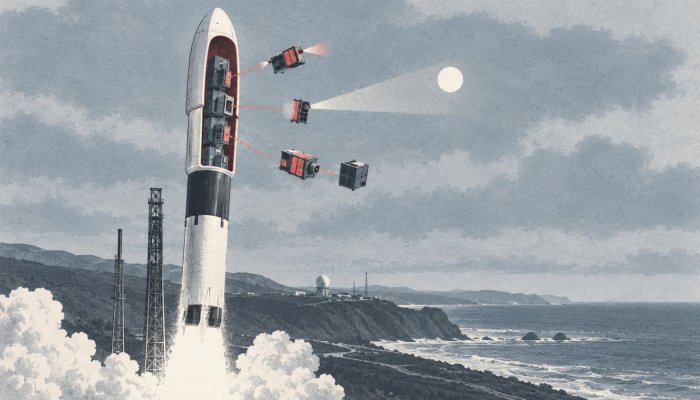Tre små NASA-satelliter ska testa framdrivning, strålning och service