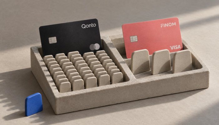 Qonto oder Finom: Viele Buchungen ändern den günstigeren Kontotarif