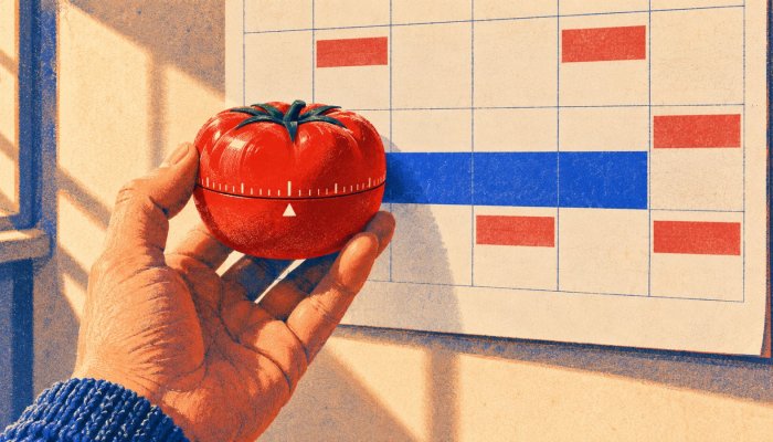 Pomodoro ці тайм-блокі: таймер і каляндар вырашаюць розныя праблемы
