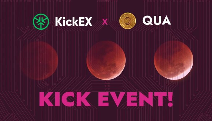 #QUA on KickEX crypto exchange will start on December 8th.
