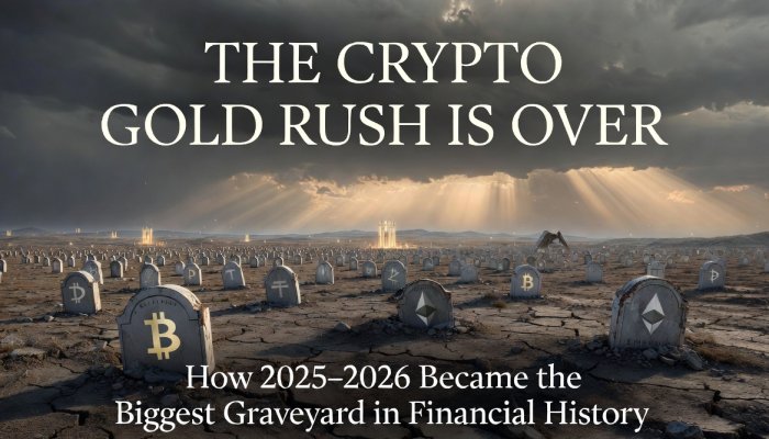 Part 6. The Crypto Gold Rush is Over: How 2025–2026 Became the Biggest Graveyard in Financial History