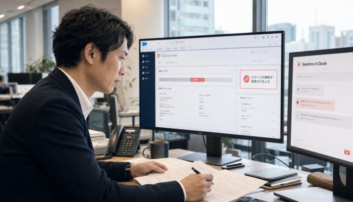 ClaudeがSalesforceを直接更新、37の営業スキルは何を任せられるか