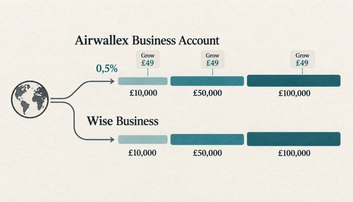 Airwallex თუ Wise Business: იაფ FX-ს ფუნქციების ფასი ცვლის