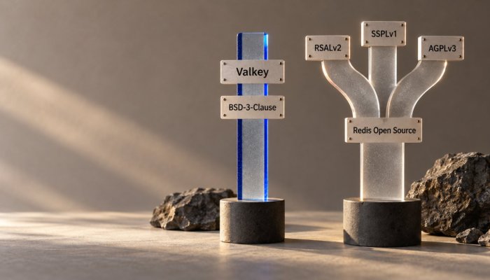 Redis oder Valkey: BSD-Lizenz trifft auf Redis’ Dreifachmodell