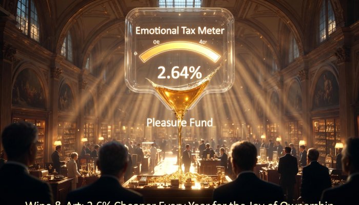 Wine and Art Investments Lag the Market by 2.6% a Year — The Hidden Price of “Emotional Returns”