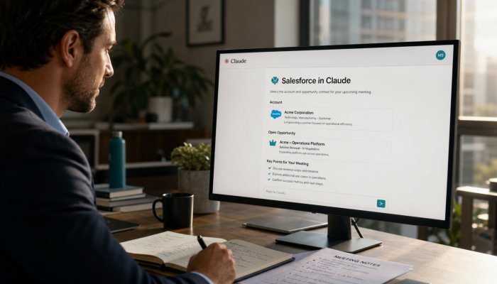 Claudeforce CRM ekranını aradan çıkarıyor: İlk etapta 37 satış becerisi
