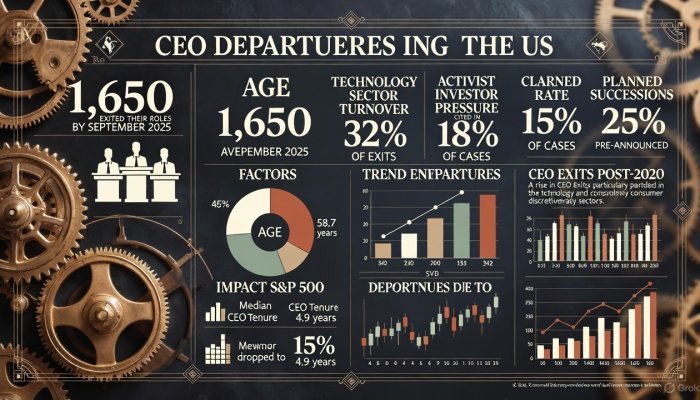 The Great CEO Exodus: America’s Corner Offices Are Revolving Faster Than Ever