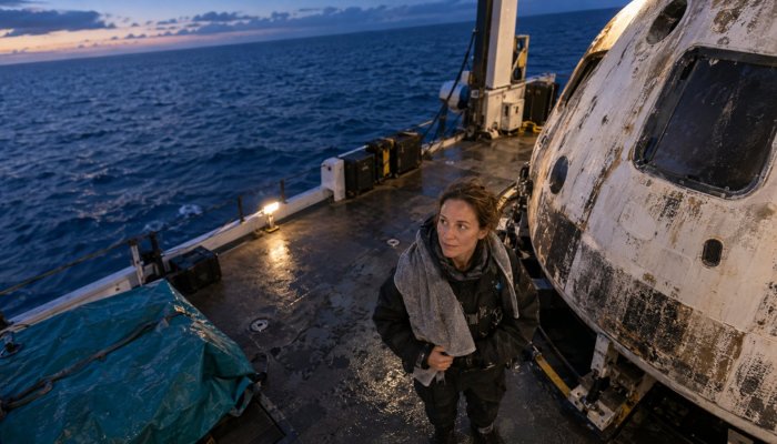 Sophie Adenot revient après 237 jours, un record européen