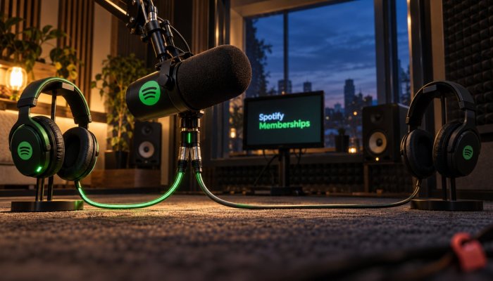 Spotify Memberships cobrará 10% — assinaturas antigas mantêm 5,5%