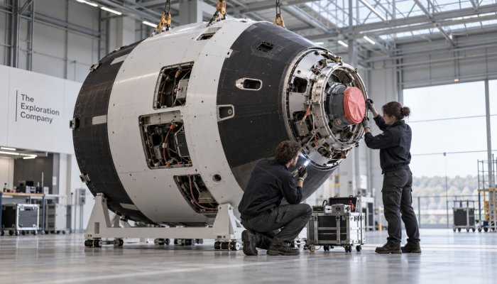 The Exploration Company کو $450 ملین، Nyx کو 2028 تک ISS پہنچنا ہے