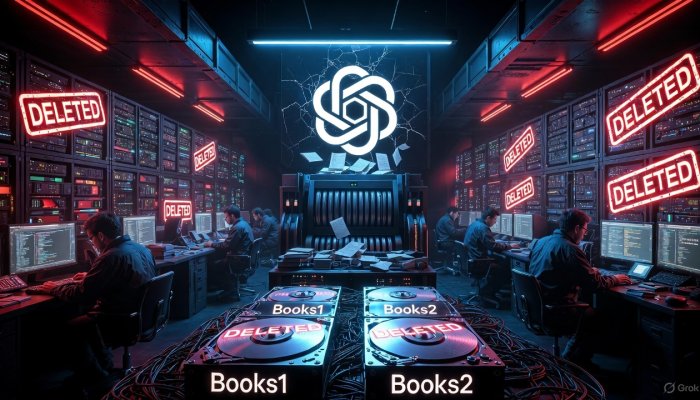 OpenAI's Shadow Library Scandal: Deleted Datasets and the High Stakes of AI Copyright Evasion