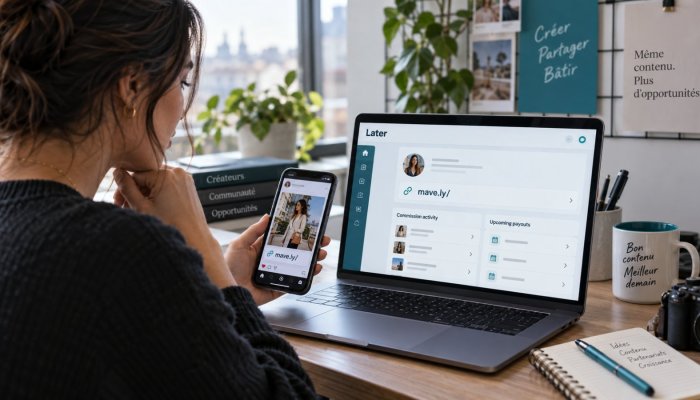 Mavely devient Later, mais les liens et commissions restent inchangés