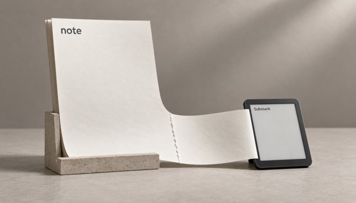 noteかSubstackか、10％だけでは決まらない有料読者の届け方