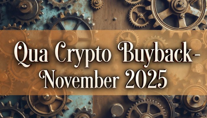 QUA Сrypto Buyback - November 2025