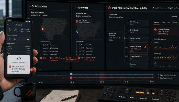 What Palo Alto Networks’ Embrace Acquisition Means for Observability Teams