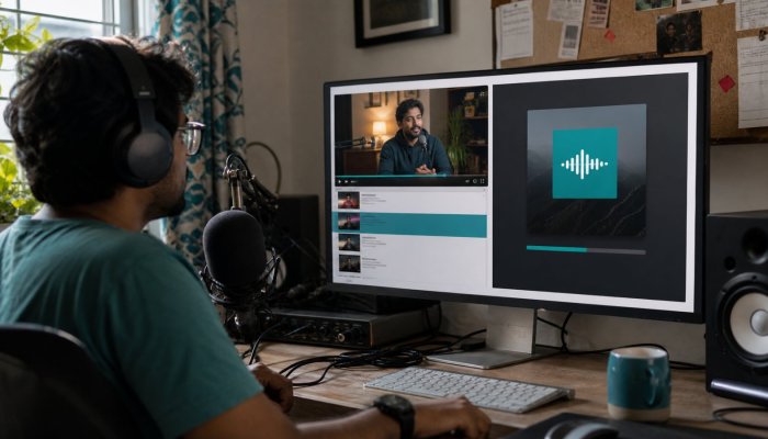 YouTube पॉडकास्ट बनाएँ—साधारण प्लेलिस्ट से यह अंतर पहले समझें