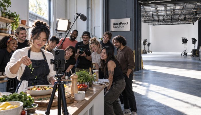 BuzzFeed samler ti skapere – veien går fra sosiale medier til film