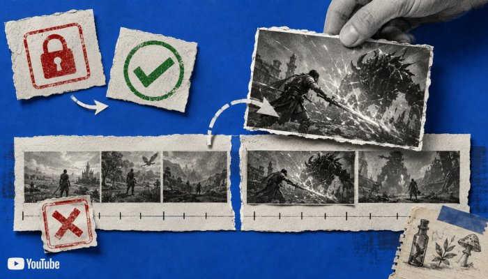 YouTube収益化が緩和、暴力的ゲーム映像は冒頭7秒が境界