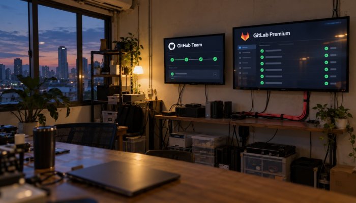 GitHub หรือ GitLab: ที่นั่งห่าง 7 เท่า แต่ CI และ Self-host พลิกคำตอบ