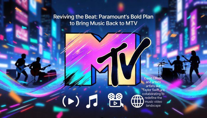 Reviving the Beat: Paramount's Bold Plan to Bring Music Back to MTV