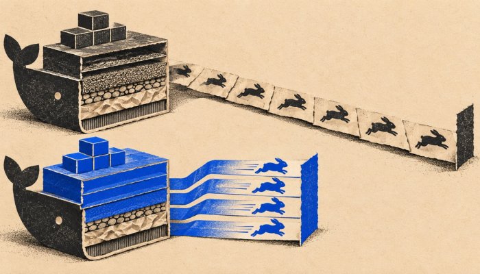 GitHub Actions หรือ CircleCI: งาน Docker 40 นาทีอาจเหลือ 18 นาที