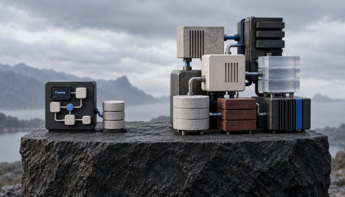 Dify eða Flowise: léttara kerfið getur kallað á meiri sérsmíði