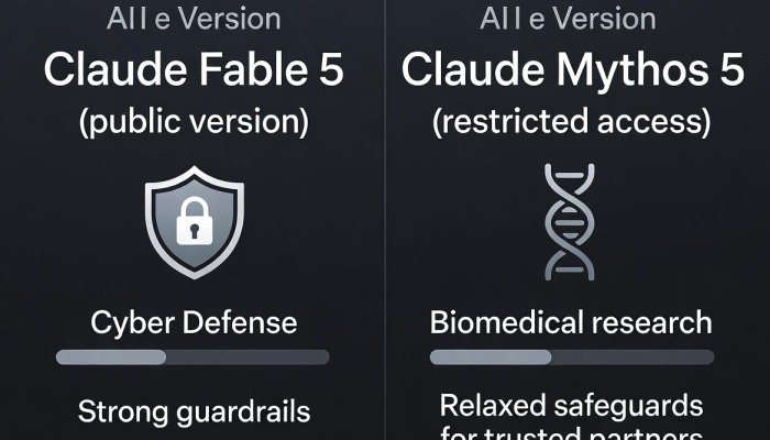 Anthropic Just Dropped Claude Fable 5 and Claude Mythos 5 — The Most Powerful Models They’ve Ever Released