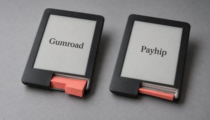 Gumroad eller Payhip: femdollarsprodukten avslöjar avgiften