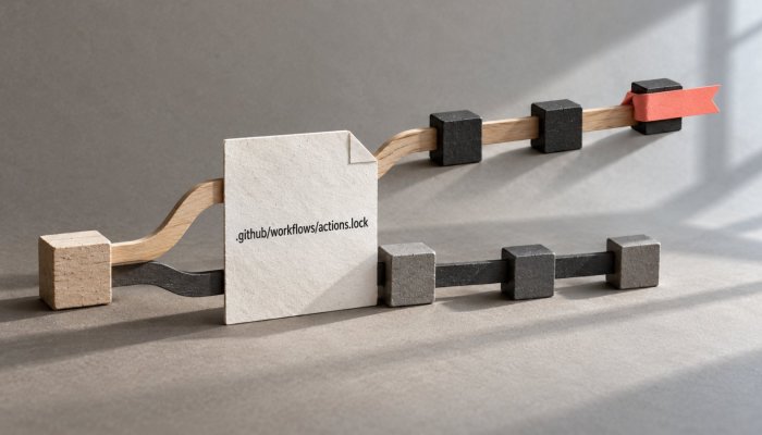 GitHub Actions zamyká závislosti: tag už nemusí spustit jiný kód