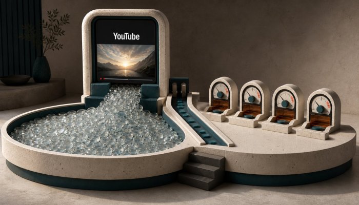 مشاهدات YouTube ترتفع من الإطار الأول، لكن الدخل لا يتبعها