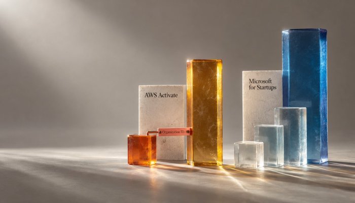 AWS Activate eða Microsoft for Startups: tilvísunin ræður sex stafa inneign