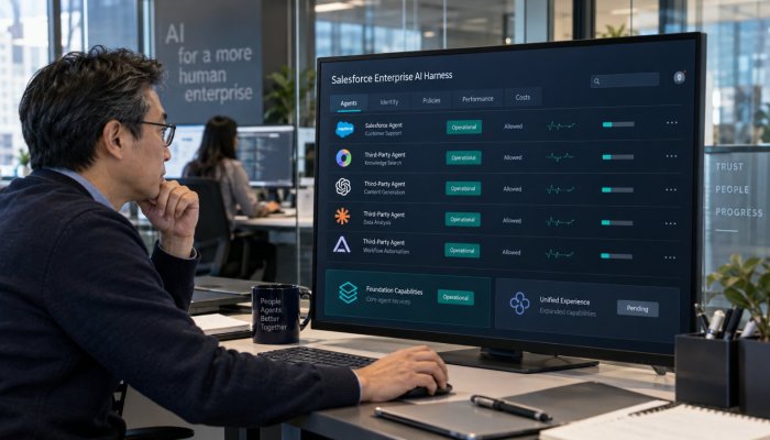 Salesforce가 AI 에이전트 통제판을 꺼냈다…전면 출시는 내년이다