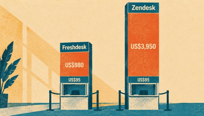 Freshdesk ou Zendesk: a IA barata deixa de ser barata quando escala