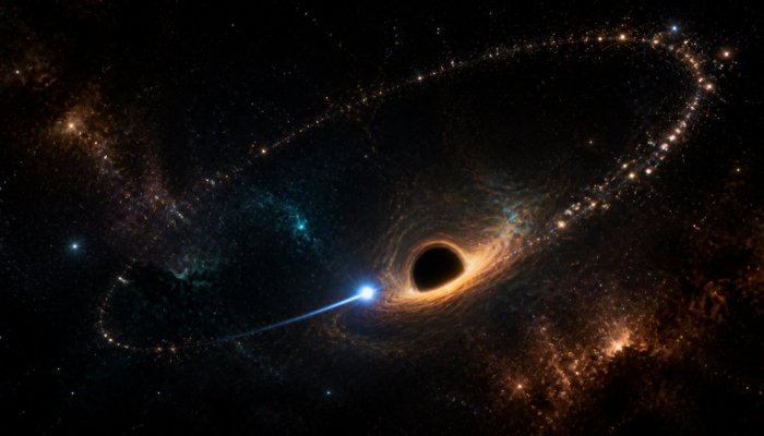 S301 frôle le trou noir à 25 000 km/s et pourrait révéler sa rotation