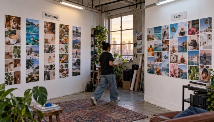 Metricool o Later: parehong $25, pero brands at social sets ang binibilang