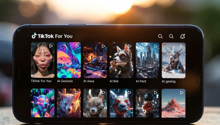TikTok полностью захвачен AI-slop: 60 % «Рекомендаций» — это цифровой мусор