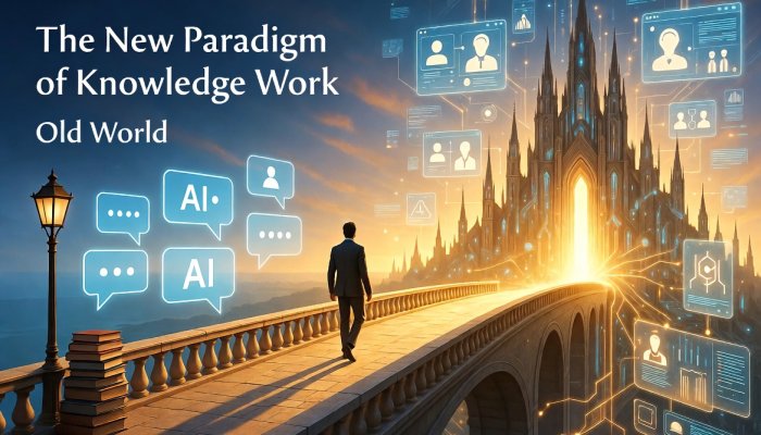 From Conversational Assistants to Autonomous Agents: A Practical Study on How AI Reshapes Knowledge Work