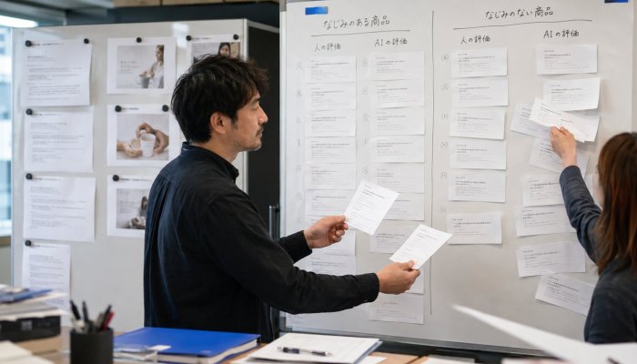 広告コピー11万件をAIが採点、未学習の商品では相関が低下
