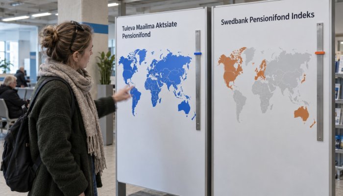 Tuleva või Swedbanki indeksfond: 0,01% tasuvahe pole peamine valik