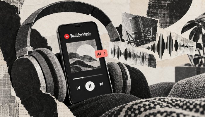 A YouTube Music címkézi az MI-zenét, de a bevételt önmagában nem tiltja