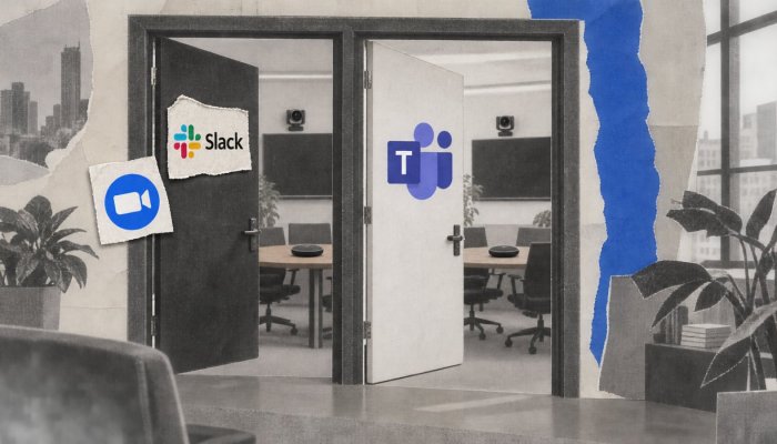Slack vagy Teams: az olcsóbb chat mellé külön videóeszköz is kellhet