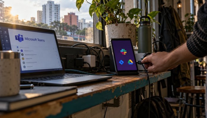 Slack ou Teams: a assinatura já paga pode decidir antes dos recursos