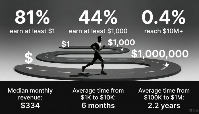 Startup Reality: The Hard Numbers from TrustMRR