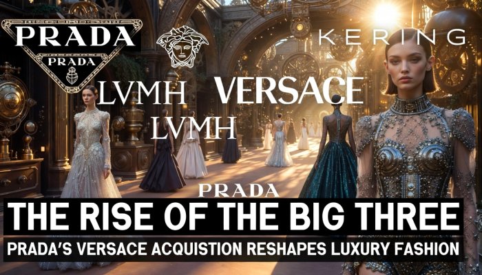 Prada's Versace Acquisition Reshapes Luxury Fashion: The Rise of the Big Three