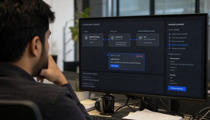 Codex agent নজরদারিতে Falcon Guardian—runtime-এই নিয়ন্ত্রণ
