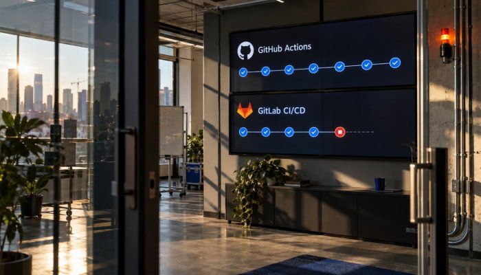 GitHub Actions eða GitLab CI: mínútan kostar ekki það sama