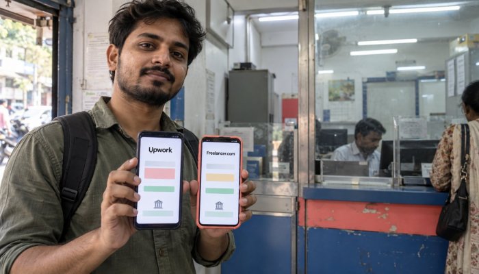 Upwork या Freelancer.com: 1,000 USD काम में फीस ही पूरा फर्क नहीं