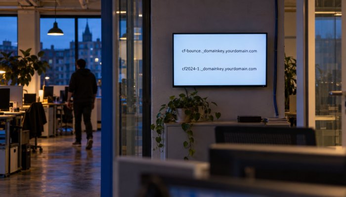 Cloudflare Email Service: a két DKIM-rekord nem duplikáció