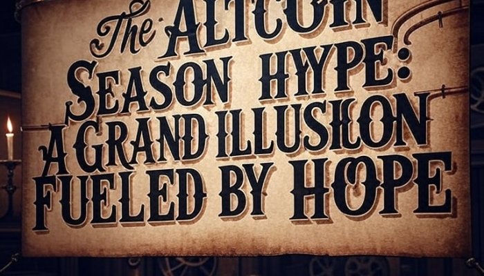 The Altcoin Season Hype: A Grand Illusion Fueled by Hope