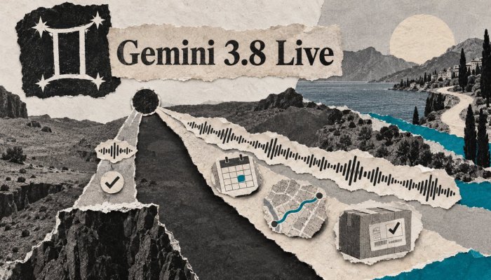 Gemini 3.8 Live говорит во время вычислений — базовая версия слабее в сложных задачах
